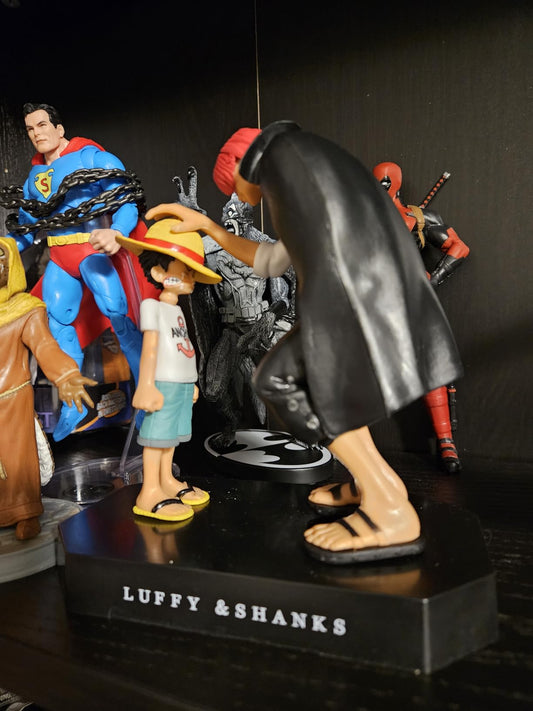 One Piece Luffy and Shanks 8" Multi-Figure Set