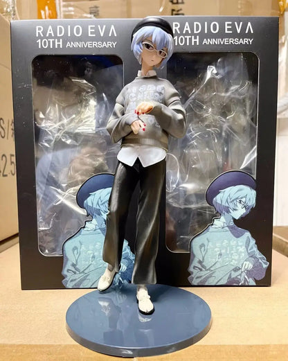 Neon Evangelion Ayanami Rei Casual Dress 9" Figures