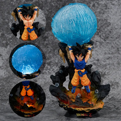 Dragon Ball Z Goku Spirit Bomb 9.8" Figure