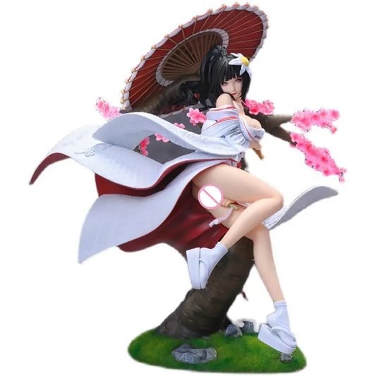 Naruto Shippuden Hinata Hyuga w/ Parasol 10-12" Figure