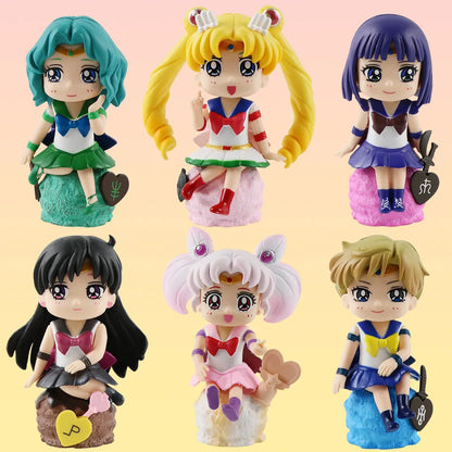 Sailor Moon 6pc Action Figure Set