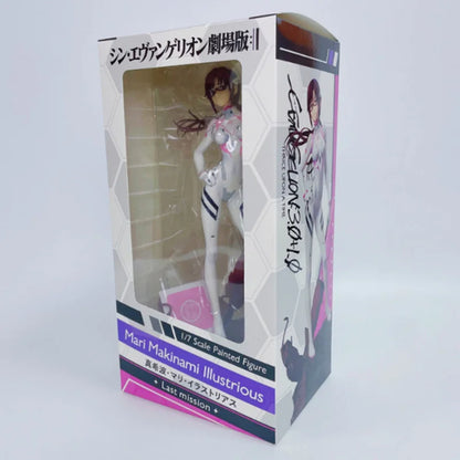 Neon Genesis Evangelion 9.8" Anime Kawaii Asuka & Makinami Figures