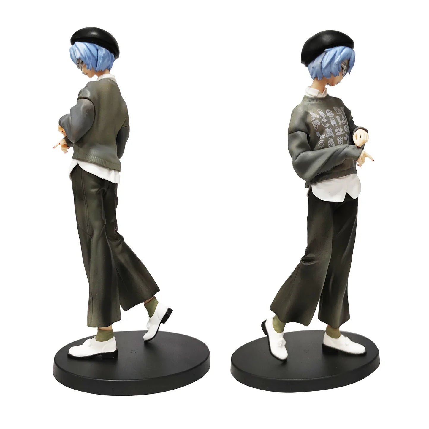 Neon Evangelion Ayanami Rei Casual Dress 9" Figures