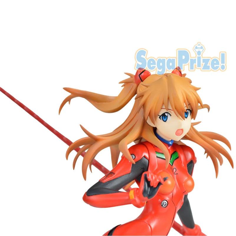 Neon Genesis Evangelion Asuka 8.6"  Figure SEGA original