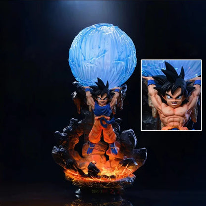 Dragon Ball Z Goku Spirit Bomb 9.8" Figure