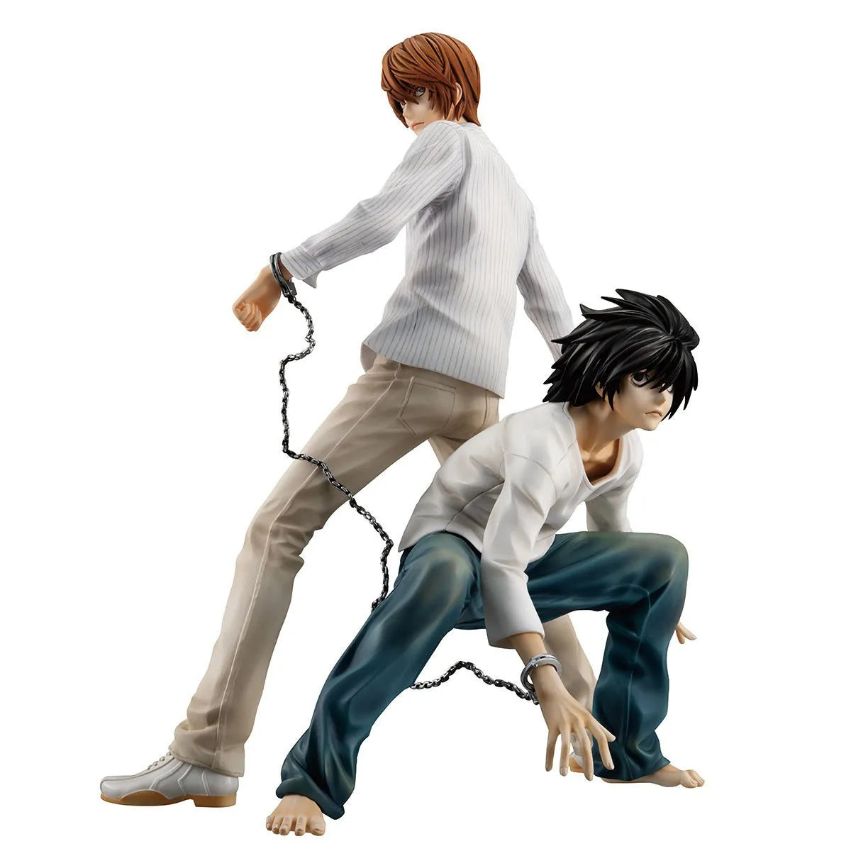 Death Note 8.5" Light Yagami and L Figure