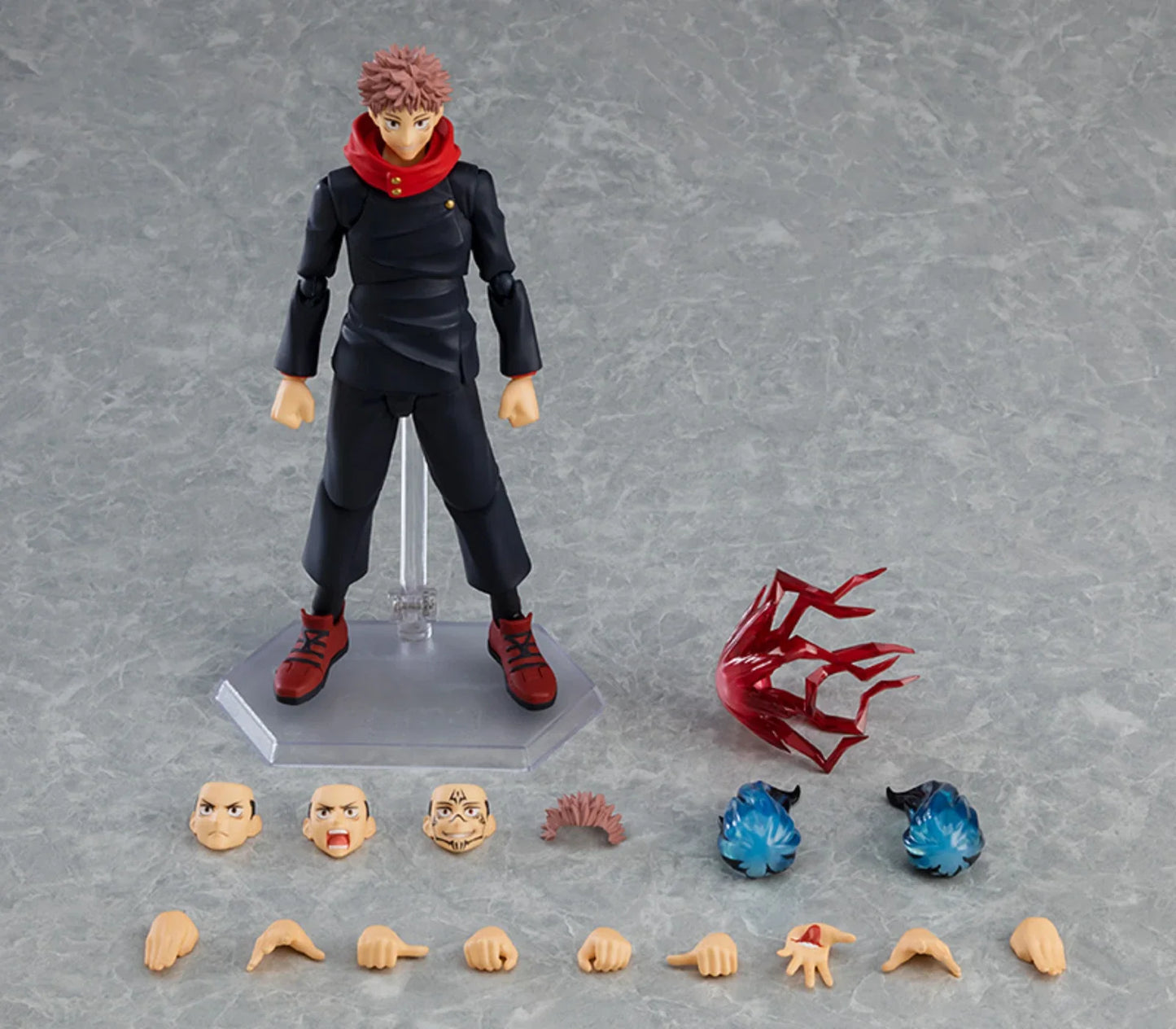 Jujutsu Kaisen Yuji Itadori Stock Original Figma 550 557