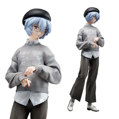 Neon Evangelion Ayanami Rei Casual Dress 9" Figures