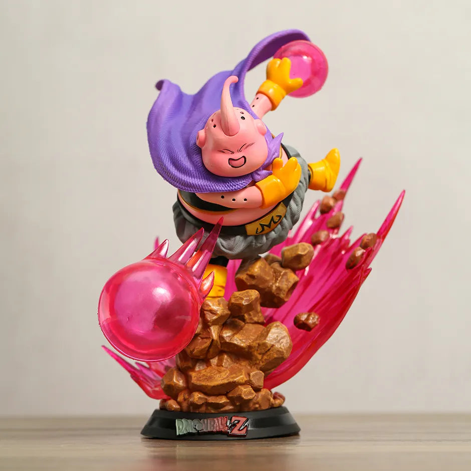 Dragon Ball Z Battle Majin Buu Fat Boo Light Up 8.3" Figure