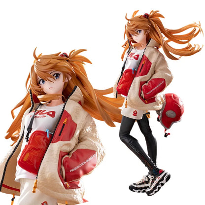 Neon Evangelion Asuka Langley 9.8" Casual Figure