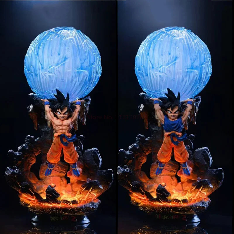 Dragon Ball Z Goku Spirit Bomb 9.8" Figure