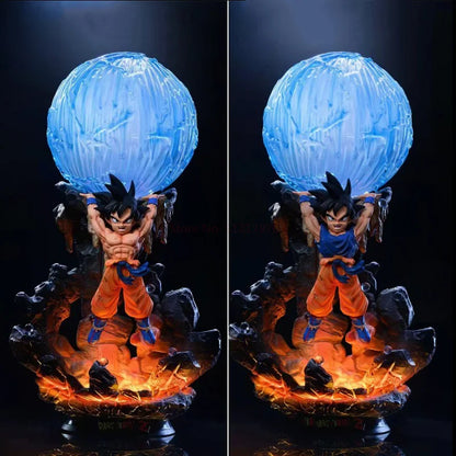 Dragon Ball Z Goku Spirit Bomb 9.8" Figure