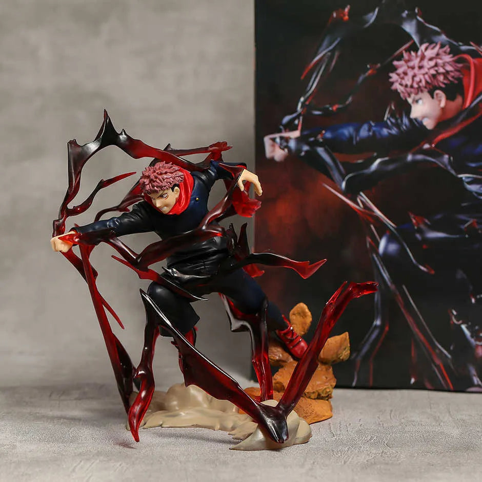 Jujutsu Kaisen Yuji Itadori Black Flash 7" Figure